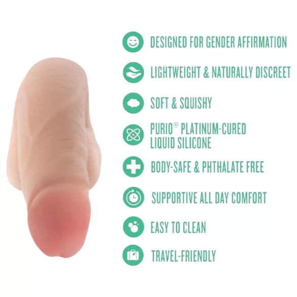 Blush UrSelf Affirm - naturgetreuer Dildo (hautfarben) - 13 cm