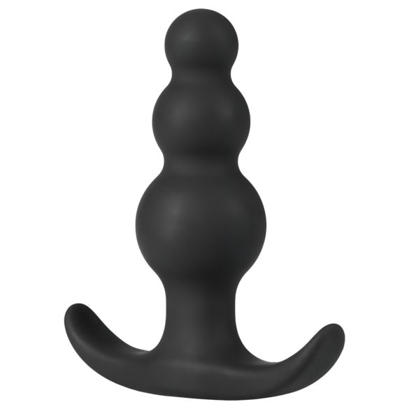 Anal-Abenteuer Platin - Perlen-Analdildo (schwarz)
