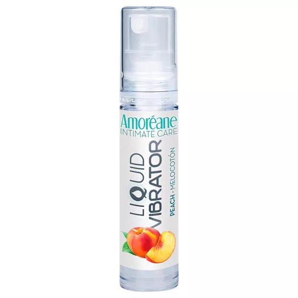 Amoréane - flüssiger Vibrator stimulierendes Gleitgel Pfirsich (10 ml)