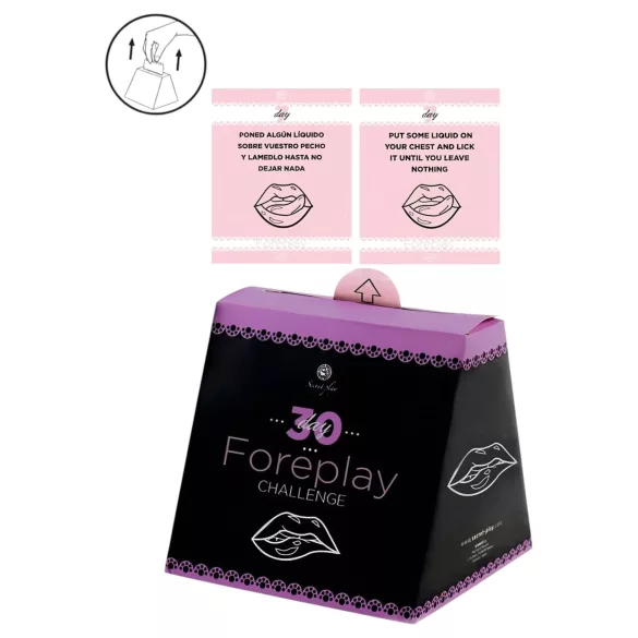Secret Play 30 Day Foreplay Challenge - Vorspiel-Herausforderung Kartenspiel (Englisch, Spanisch)