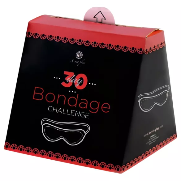 Secret Play 30 Day Bondage Challenge - Bondage-Herausforderung Kartenspiel (Englisch, Spanisch)