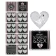 Secret Play Scratch & Sex Straight - Rubbelkartenspiel mit Sexstellungen für Paare (in 5 Sprachen)