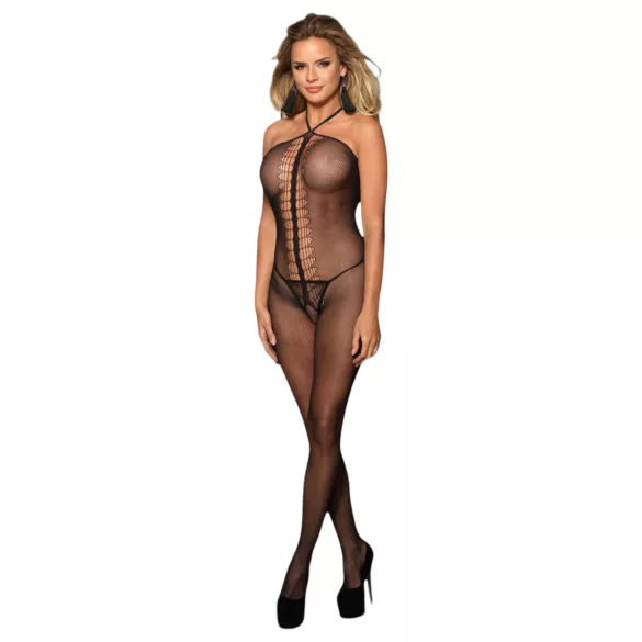 Subblime 951979 - Transparenter Netz-Overall - (Schwarz) - S-L