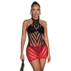 Subblime 952242 - Netzkleid mit Farbverlauf (Rot) - XS-M