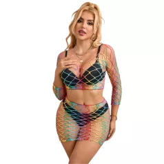 Subblime 952440 - Netz-Set in Regenbogenfarben (S-L)