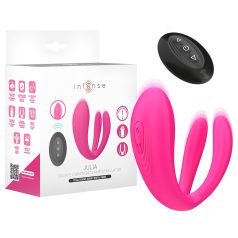   Intense Julia - G-Punkt- und Klitorisstimulator-Vibrator (Pink)