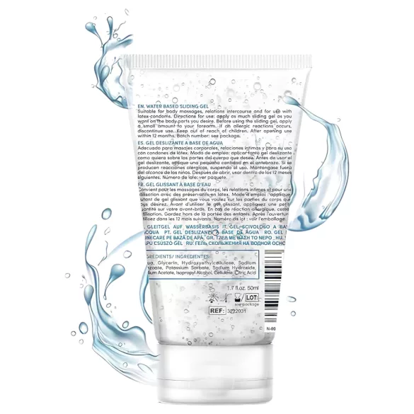 Nanami Tour - Gleitgel auf Wasserbasis (50 ml)