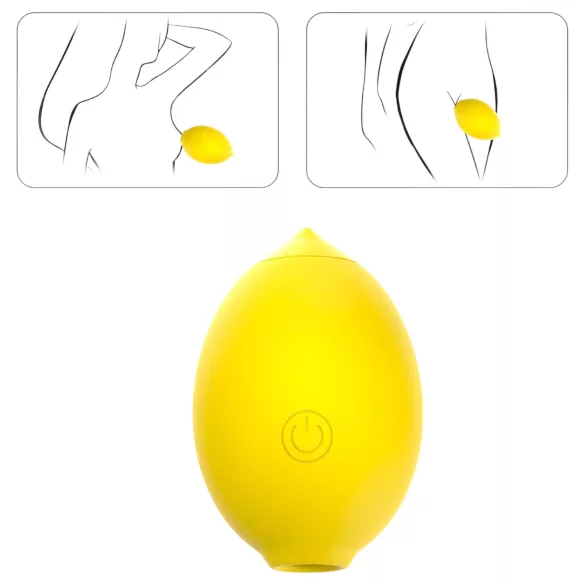 Engily Ross Lemon - wellenförmiger Zitronen‑Klitorisvibrator (gelb)