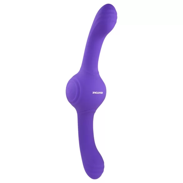 Evolved Our Gyro Vibe - Akku-Doppelvibrator mit Vibration (Lila)