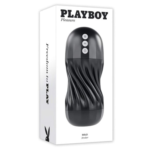 Playboy Solo Stroker - Akku Saugmasturbator (schwarz)