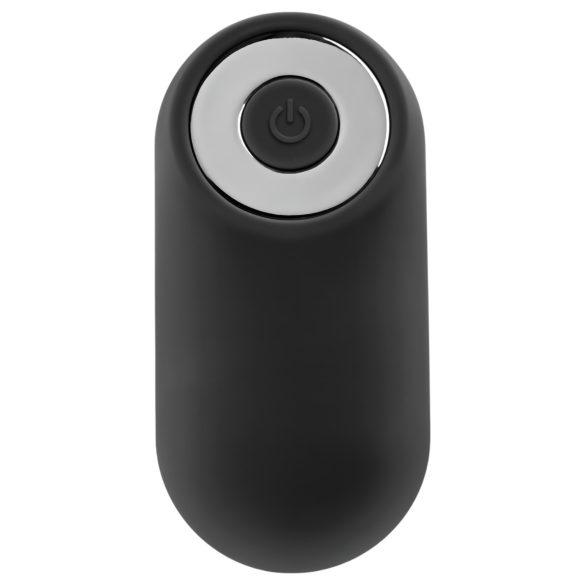 Playboy - Wiederaufladbarer stoßender Anal-Vibrator (schwarz)