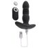 Playboy - Wiederaufladbarer stoßender Anal-Vibrator (schwarz)