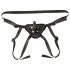Sei Mio - Strap-on Dildo mit Harness - 12,5 cm (Schwarz)
