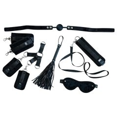 Sei Mio - Bondage-Set - Schwarz (6-teilig)