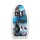 XR Brands - Trinity - Peniskopf-Vibrator mit Doppel-Ei-Hülle (schwarz-silber)
