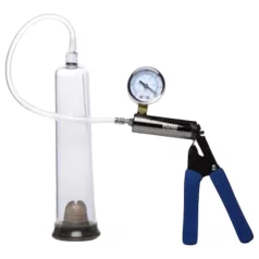 Tom Stark Robust - Penispumpe mit Metallhebel (transparent)