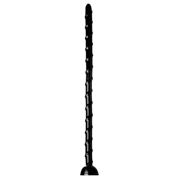 Hosed Swirl Dünne Analschlange 18 - Anal-Dildo (schwarz)