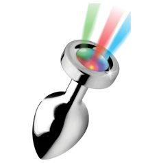 Booty Sparks - Leuchtendes Analplug - Mittel (Silber)