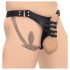 Strict - Keuschheitsgürtel für Männer mit Analplug (schwarz)