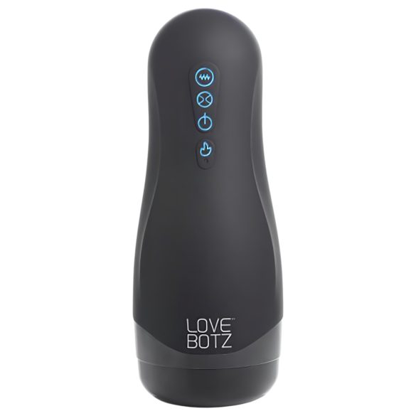Lovebotz Auto Milker - wasserdichter Sauger-Vibrator (schwarz)