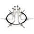 XR Brands Oculus - Edelstahl Expander (Silber)