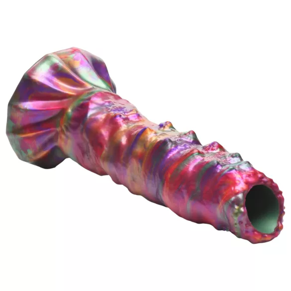Creature Cocks Larva - Alien-Dildo mit Oviposition (Regenbogen)