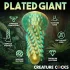 Creature Cocks Stegosaurus - Silikon-Dildo - 20cm (Grün)