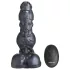 XR Brands Cyborg-Penisschubser - ferngesteuerter Roboter-Vibrator (Silber)
