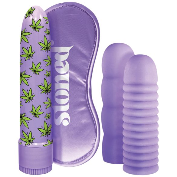 Stoner Bonga Bunga - Stabvibrator-Set (4-teilig) - Lila