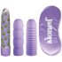 Stoner Bonga Bunga - Stabvibrator-Set (4-teilig) - Lila