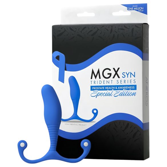 Aneros MGX Syn Trident - Prostata-Dildo (blau)