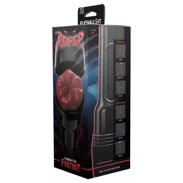 Fleshlight Fantasy Reaper - Fantasy-Kunstvagina-Masturbator (rot)