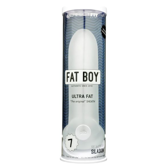 Fat Boy Original Ultra Fat - Penishülle (19cm) - Weiß