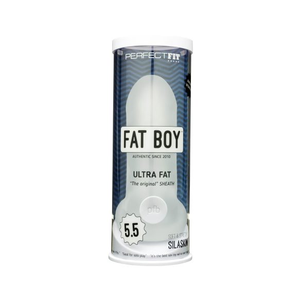 Fat Boy Original Ultra Fat - Penis-Mantel (15cm) - weiß