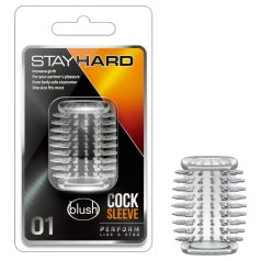 Stay Hard - Stachelige Penis-Manschette (transparent)