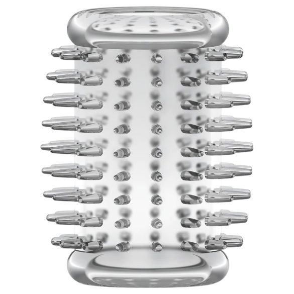 Stay Hard - Stachelige Penis-Manschette (transparent)