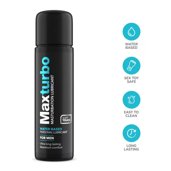 Intimateline MaxTurbo - wasserbasiertes Gleitmittel für Männer (100 ml)