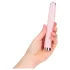 Loveline - gerader Glasvibrator (rosa)