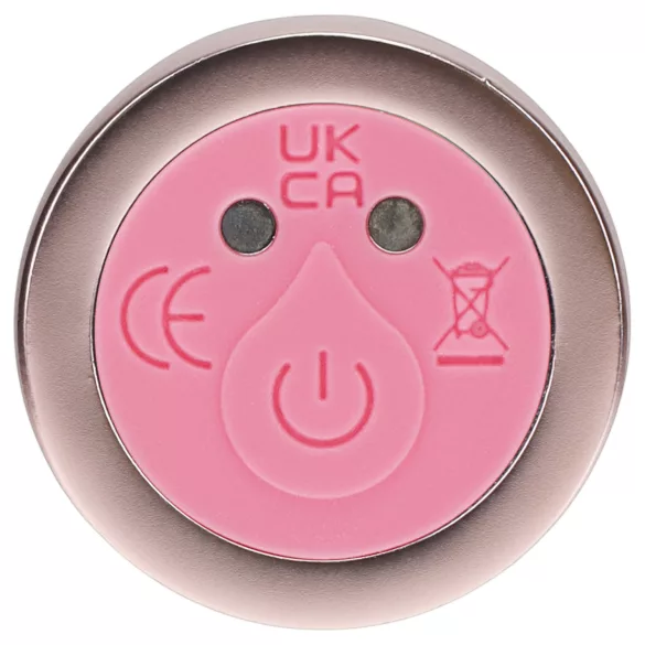 Loveline - gerader Glasvibrator (rosa)