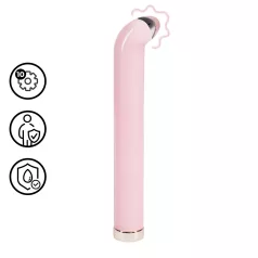 Loveline - G-Punkt Glasvibrator (rosa)