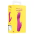 Loveline - gebogener Mini-Vibrator mit Häschen (rosa)