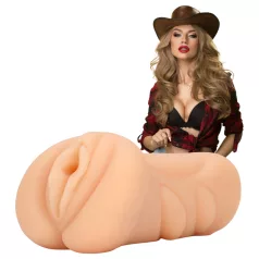 S-Line Cowgirl - lebensechte Kunstvagina (hautfarben)