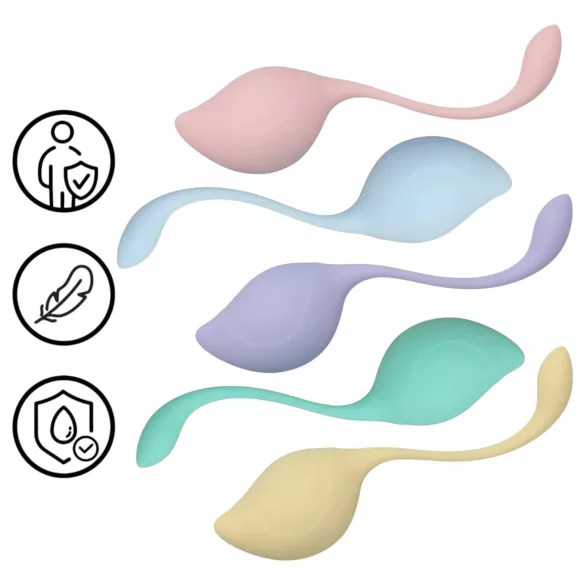 Loveline Beckenboden-Stamm - Kegel Set (5 Stk)