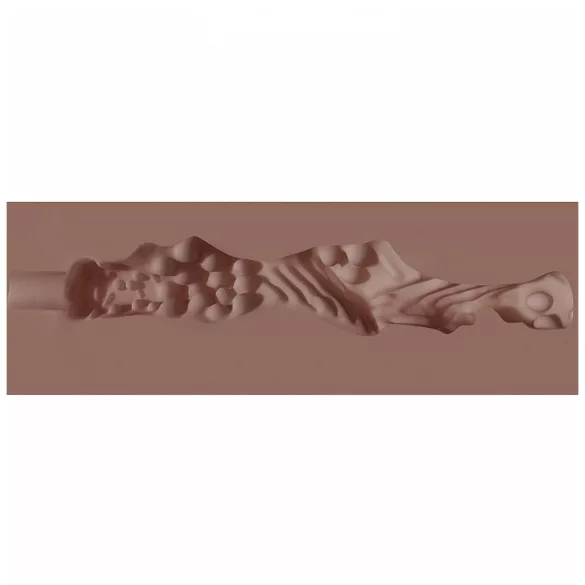 XKIN Next Door Amani - lebensechter Vaginalmasturbator (dunkles Natur)