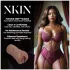 XKIN Next Door Amani - lebensechter Vaginalmasturbator (dunkles Natur)