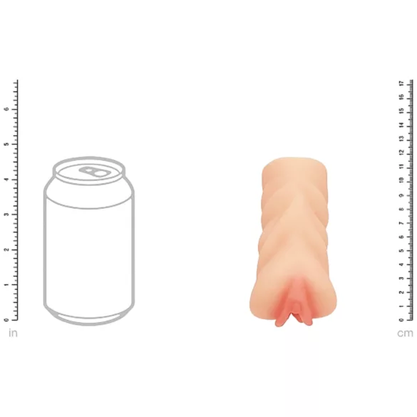 XKIN Desire Alessia - lebensechter Masturbator in Vaginaform (naturfarben)