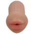XKIN - künstlicher Mund-Masturbator - S (dunkel natur)