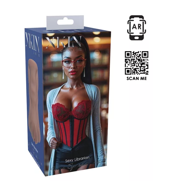 XKIN Librarian Paige - lebensechter Kunstvagina-Masturbator (natur)