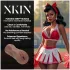 XKIN Cheerleader Cherry - lebensechter Vaginal-Masturbator (dunkles Natur)