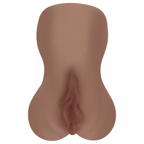 XKIN - realistische Kunstvagina - L (dunkles Natur)